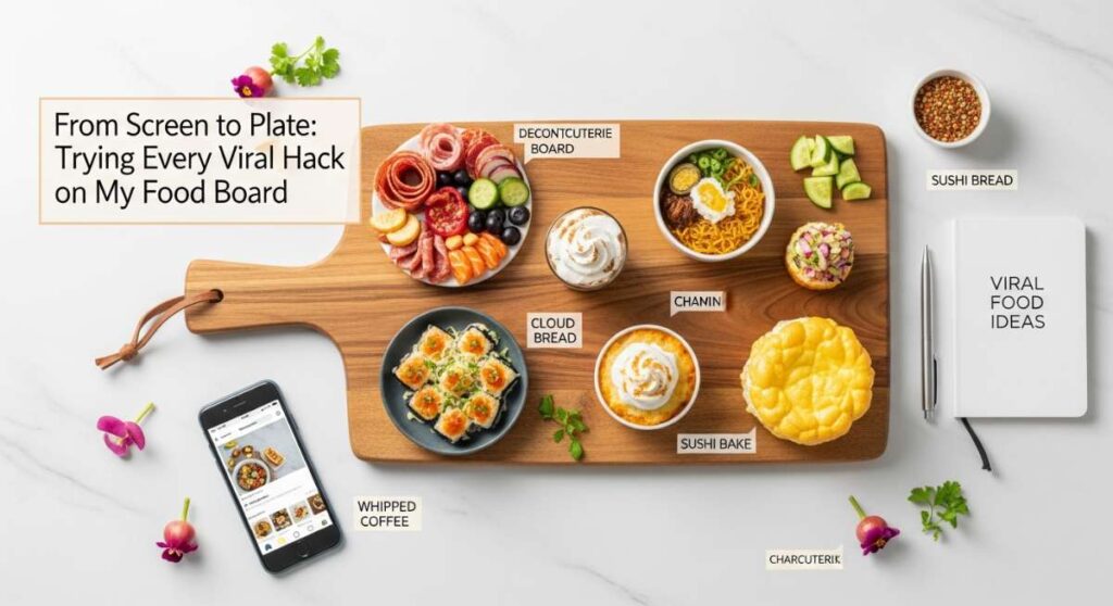 featured: from screen to plate: trying every viral hack on my food board