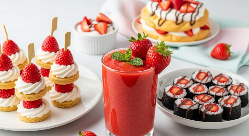 featured: from smoothies to snacks: the best viral strawberry trends