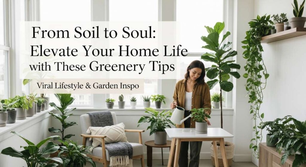 featured: from soil to soul: elevate your home life with these greenery tips