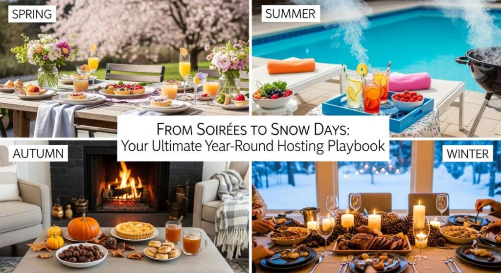featured: from soirées to snow days: your ultimate year round hosting playbook