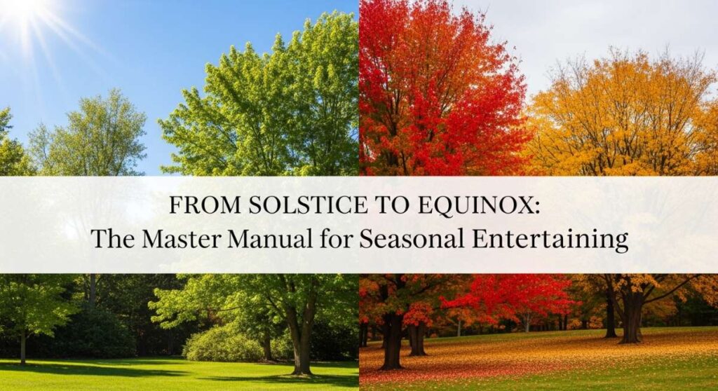 featured: from solstice to equinox: the master manual for seasonal entertaining