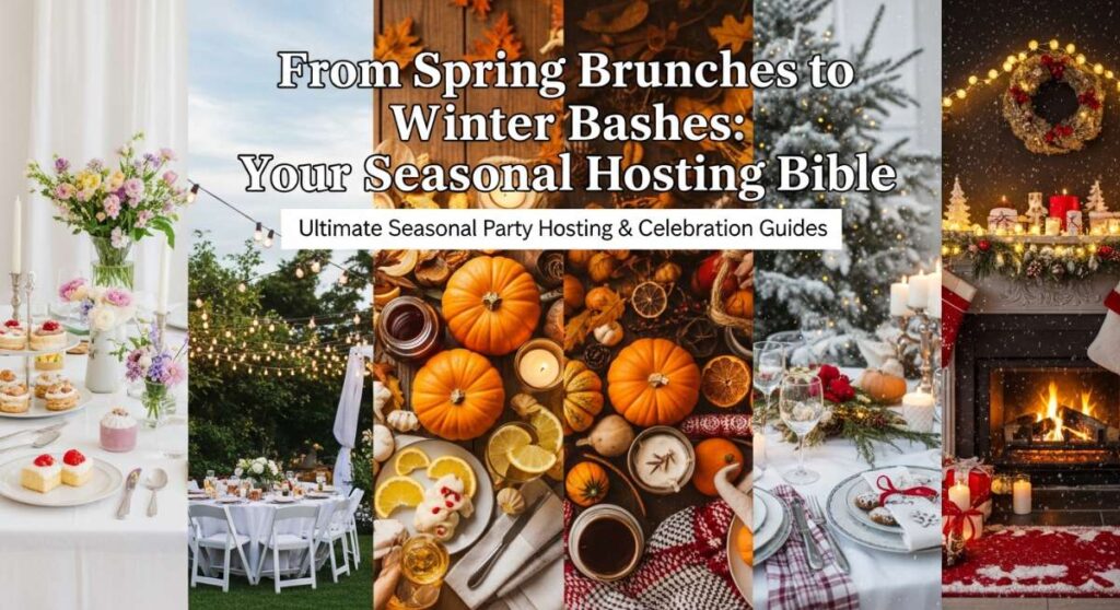 featured: from spring brunches to winter bashes: your seasonal hosting bible