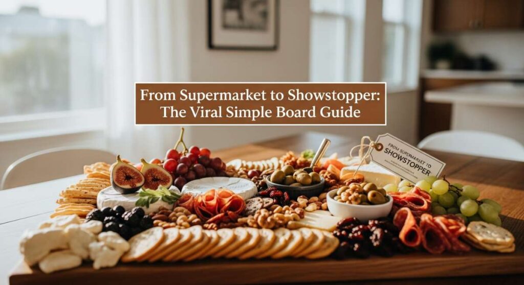 featured: from supermarket to showstopper: the viral simple board guide