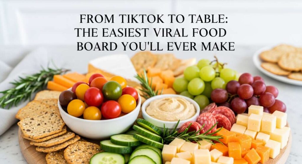 featured: from tiktok to table: the easiest viral food board you’ll ever make