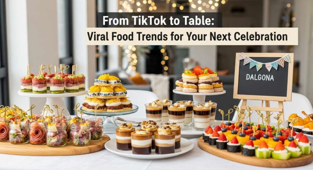 featured: from tiktok to table: viral food trends for your next celebration