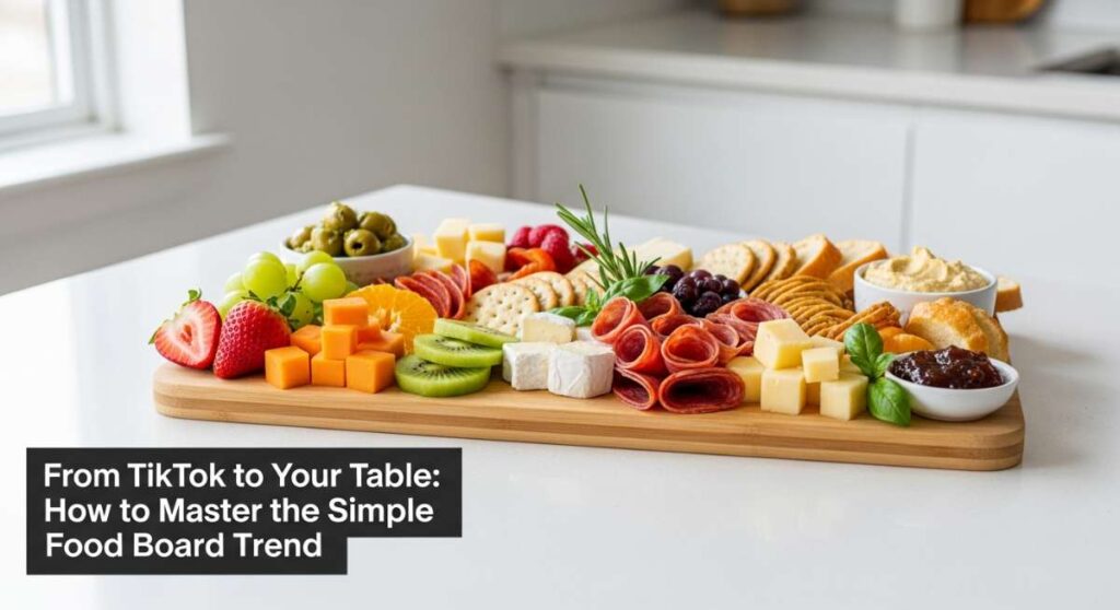 featured: from tiktok to your table: how to master the simple food board trend