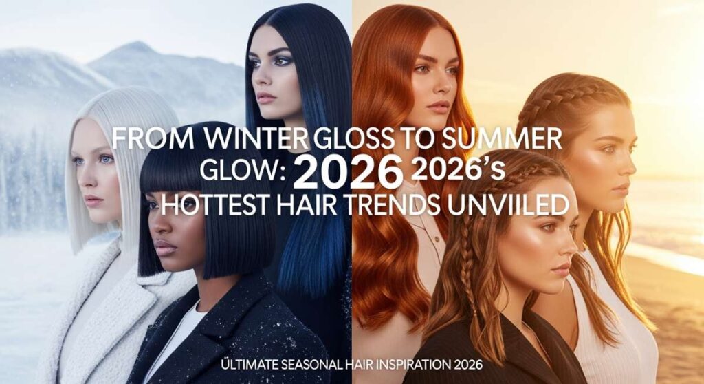 featured: from winter gloss to summer glow: 2026’s hottest hair trends unveiled