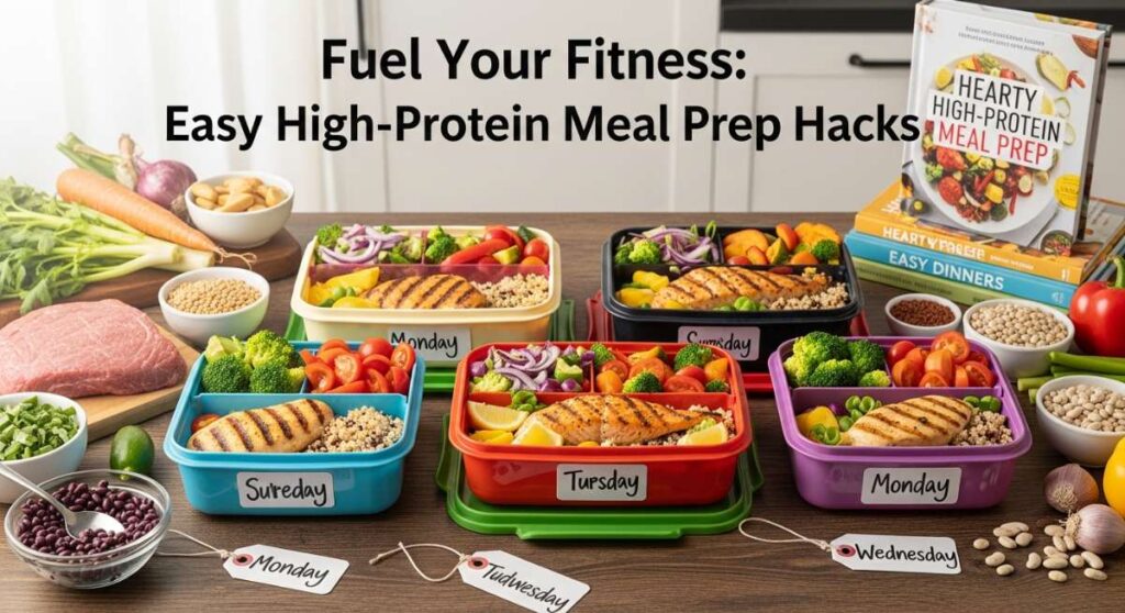 featured: fuel your fitness: easy high protein meal prep hacks