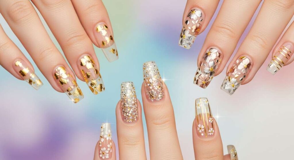 featured: gilded blooms and glass finishes: luxury nail trends we’re craving in 2026