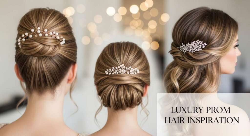 featured: glamour awaits: stunning luxury hairstyles for your big prom night