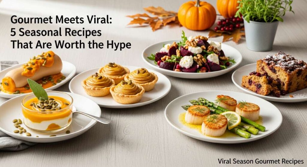 featured: gourmet meets viral: 5 seasonal recipes that are worth the hype