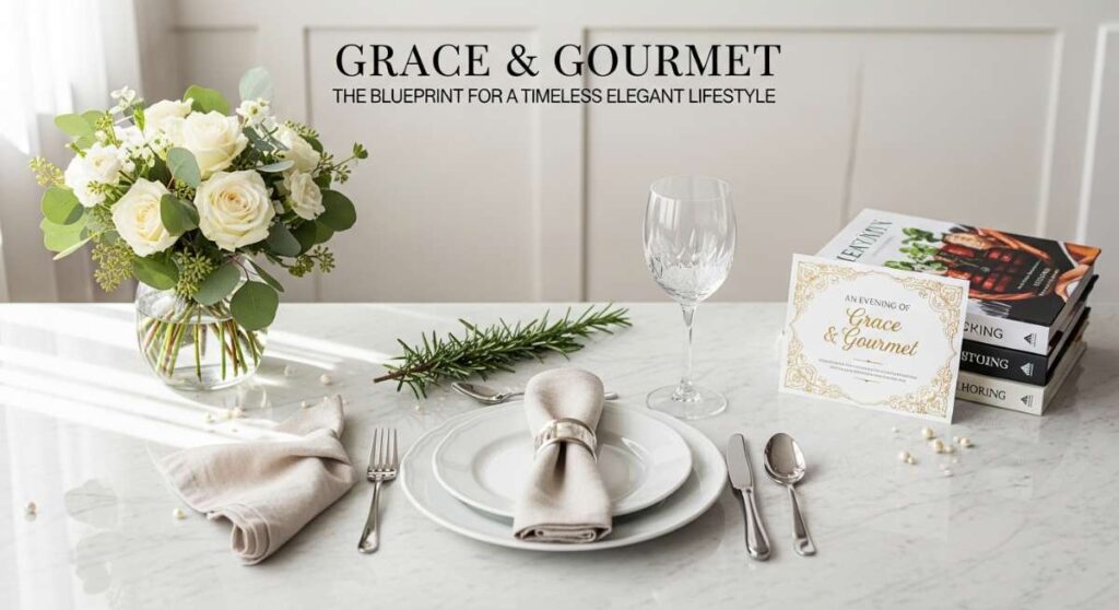 featured: grace & gourmet: the blueprint for a timeless elegant lifestyle
