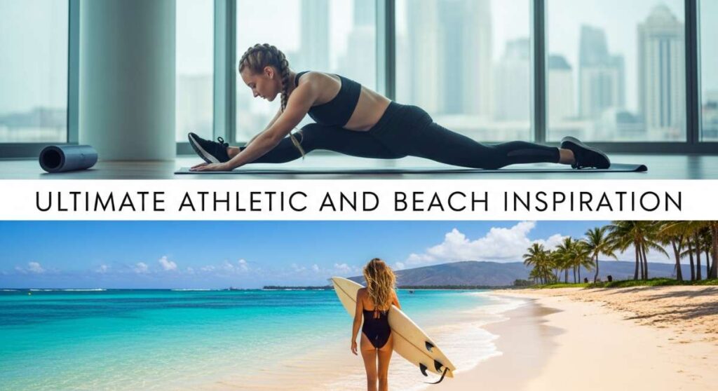 featured: gym to shore: the ultimate guide to effortless athletic and beach hair