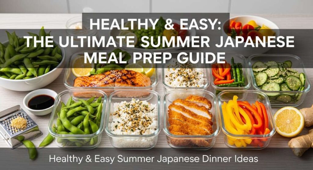 featured: healthy & easy: the ultimate summer japanese meal prep guide