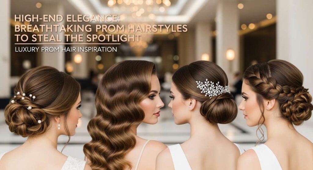 featured: high end elegance: breathtaking prom hairstyles to steal the spotlight