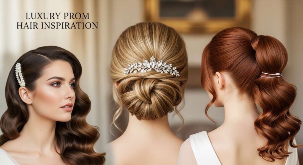 featured: hollywood glamour: luxurious prom hair looks for a night to remember