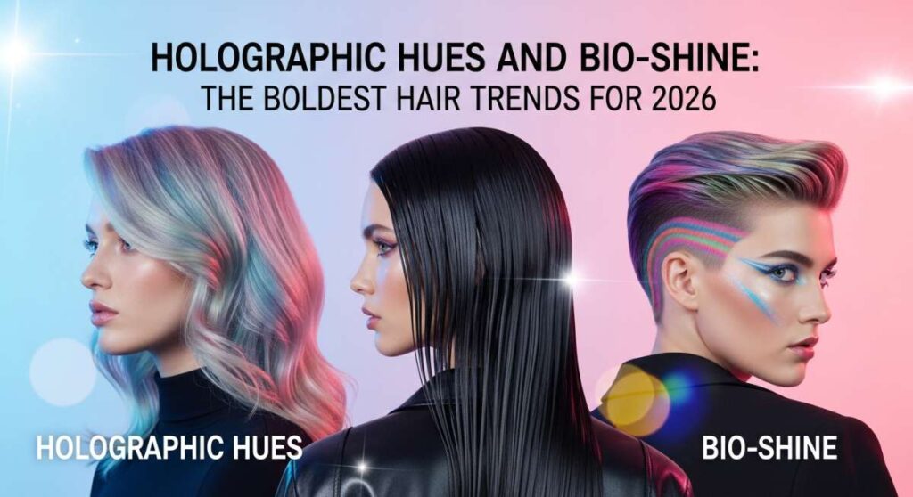 featured: holographic hues and bio shine: the boldest hair trends for 2026