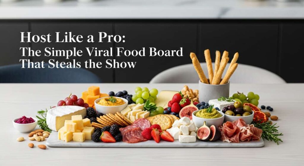 featured: host like a pro: the simple viral food board that steals the show