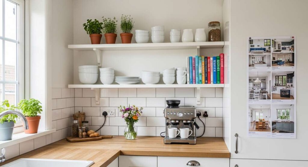 featured: how to create a pinterest perfect aesthetic kitchen on a budget