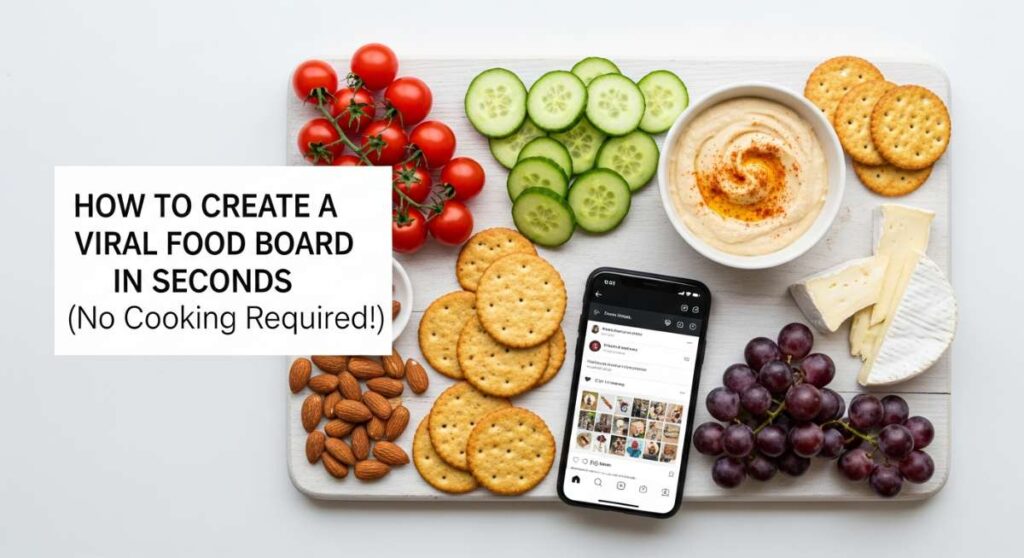 featured: how to create a viral food board in seconds (no cooking required!)