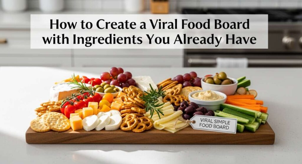 featured: how to create a viral food board with ingredients you already have