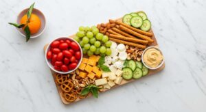featured: how to create a viral worthy snack board in under 5 minutes