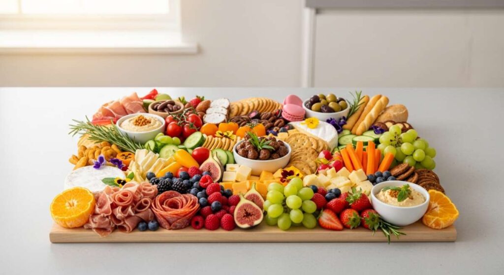 featured: how to create the perfect viral food board for your next party