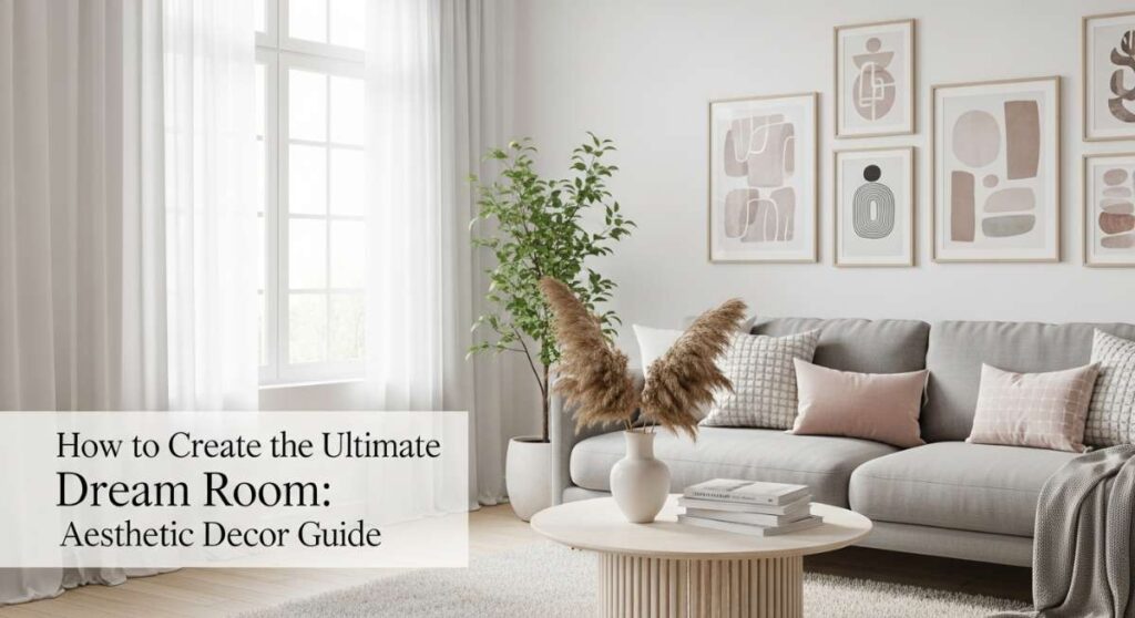 featured: how to create the ultimate dream room: aesthetic decor guide