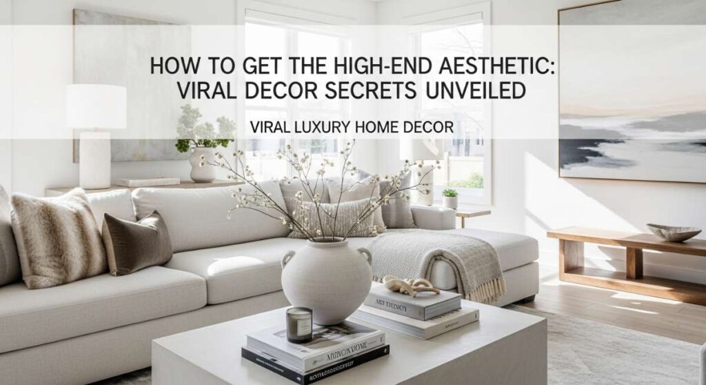 featured: how to get the high end aesthetic: viral decor secrets unveiled