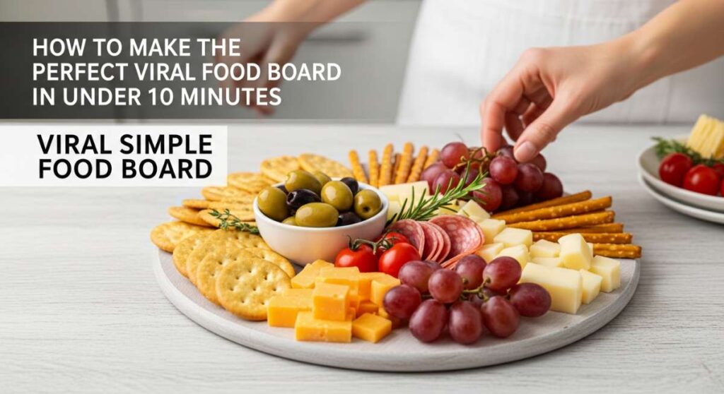 featured: how to make the perfect viral food board in under 10 minutes