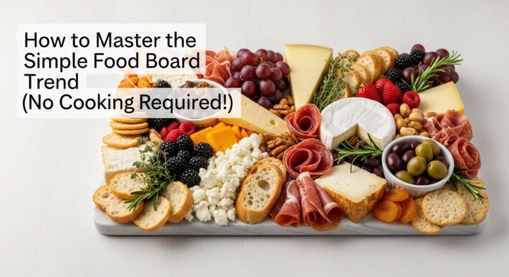 featured: how to master the simple food board trend (no cooking required!)