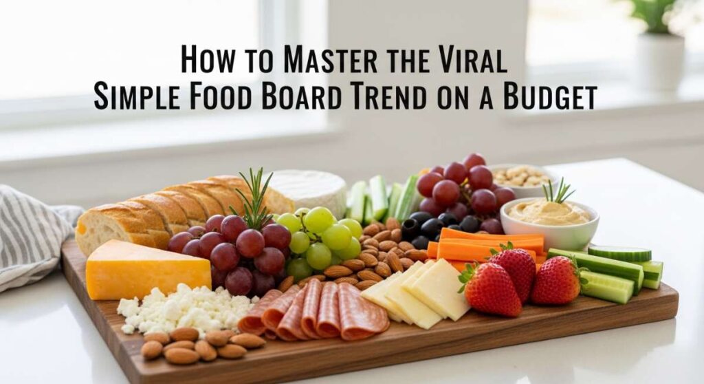 featured: how to master the viral simple food board trend on a budget