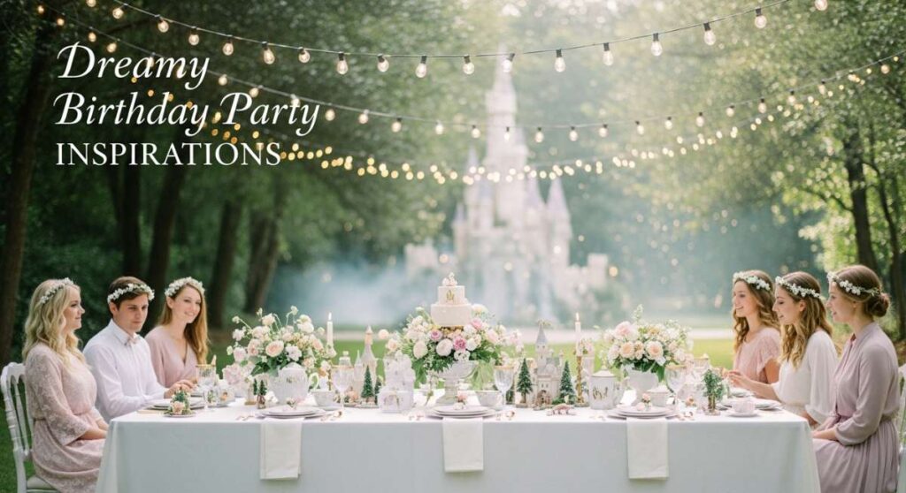 featured: how to plan the ultimate fairytale birthday celebration