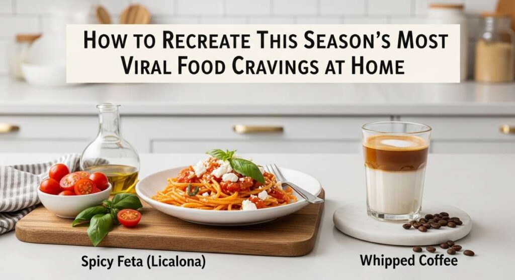 featured: how to recreate this season's most viral food cravings at home