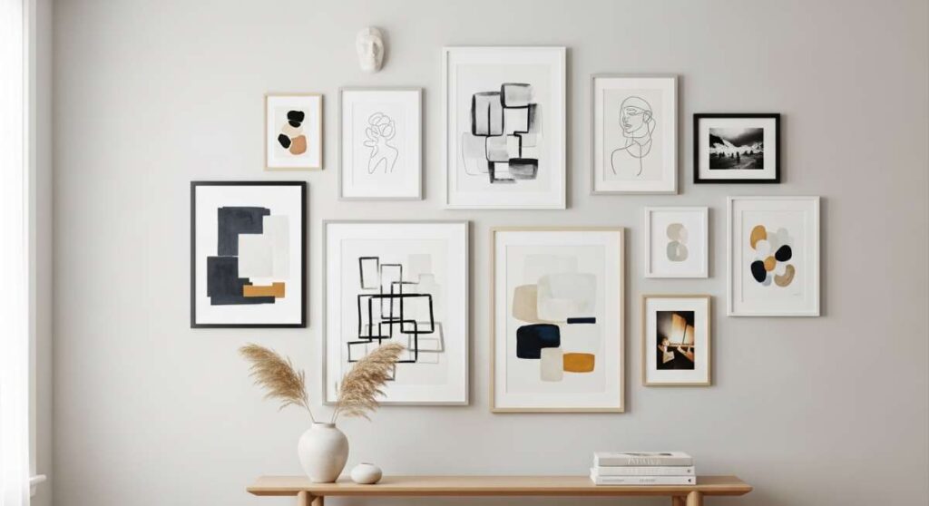 featured: how to style a gallery wall that looks expensive