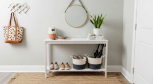 featured: how to style your entryway like a pinterest pro (without breaking the bank)