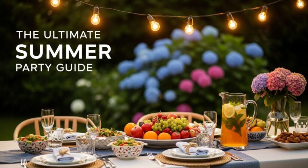 featured: how to throw the ultimate summer soirée: tips, tricks, and trends