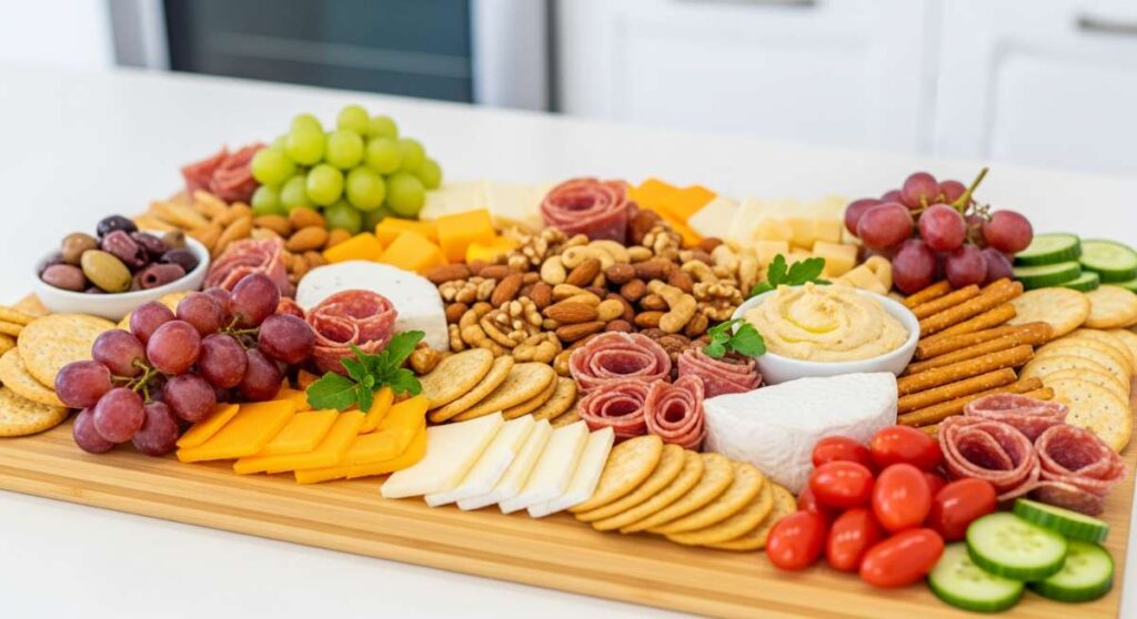 featured: impress your guests with this mind blowingly easy viral food board