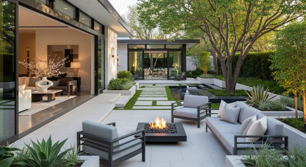 featured: inside out: mastering the blend of high end home and garden living