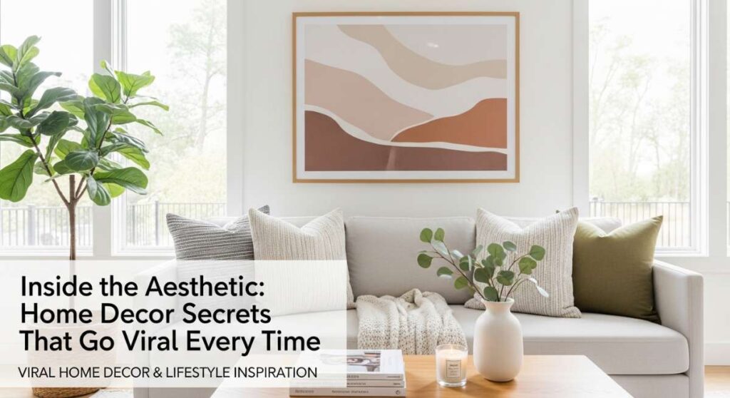 featured: inside the aesthetic: home decor secrets that go viral every time