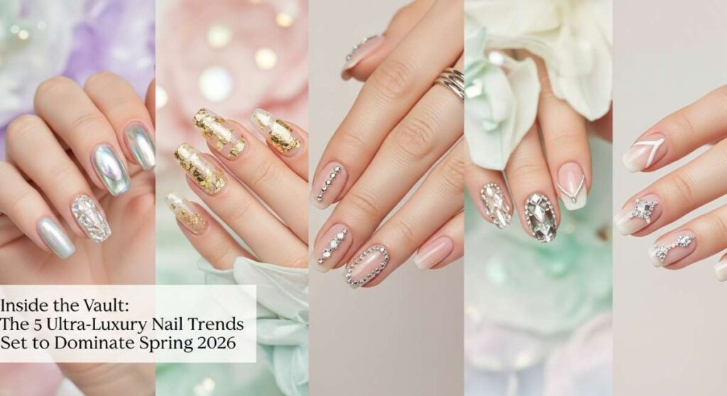 featured: inside the vault: the 5 ultra luxury nail trends set to dominate spring 2026
