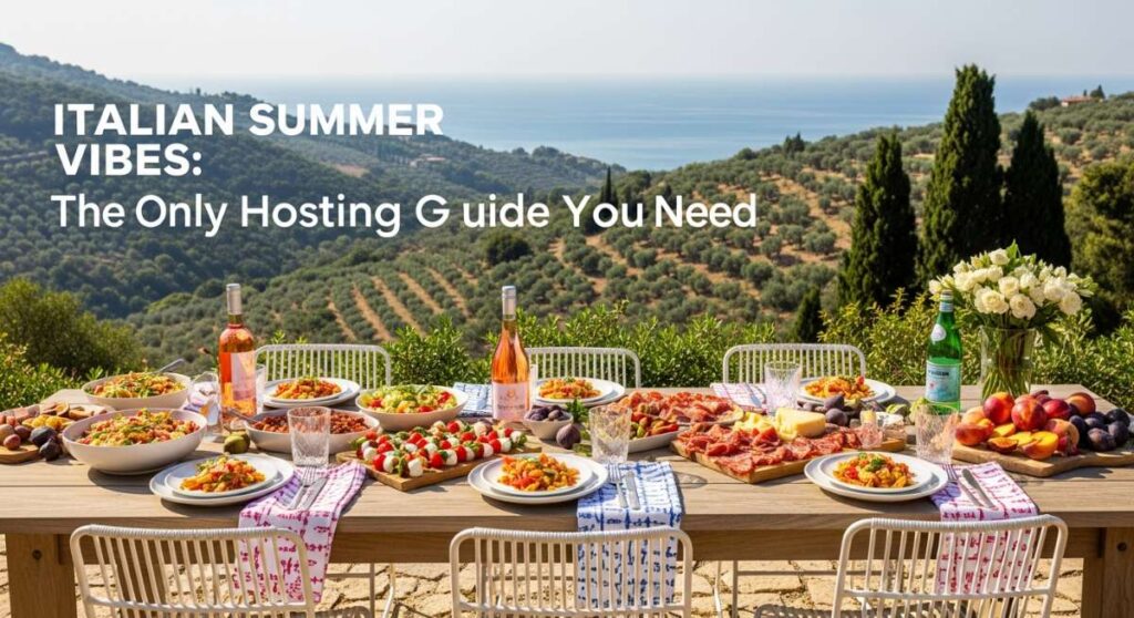 featured: italian summer vibes: the only hosting guide you need