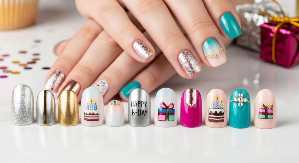 featured: it’s your day! celebrate in style with these must have birthday nails