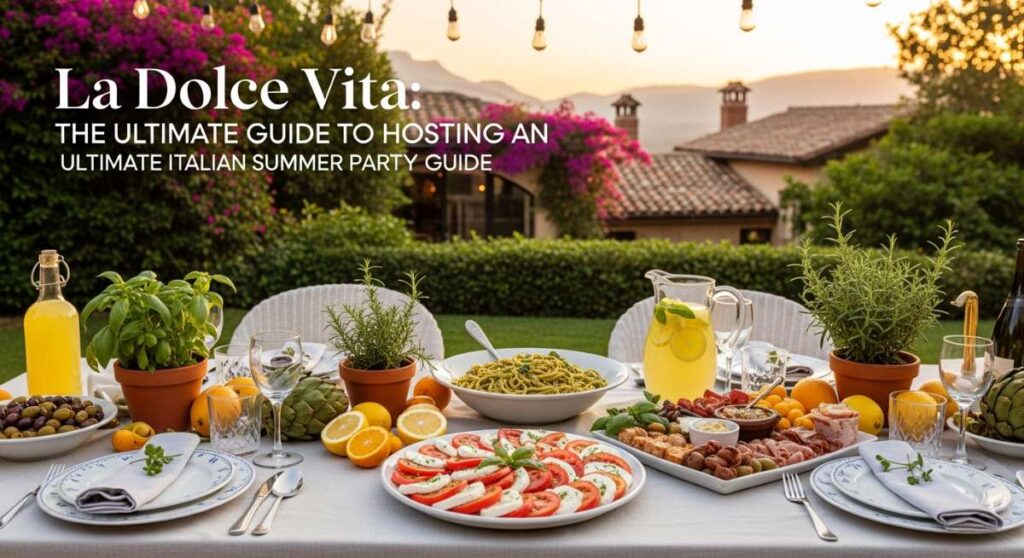 featured: la dolce vita: the ultimate guide to hosting an italian summer soirée