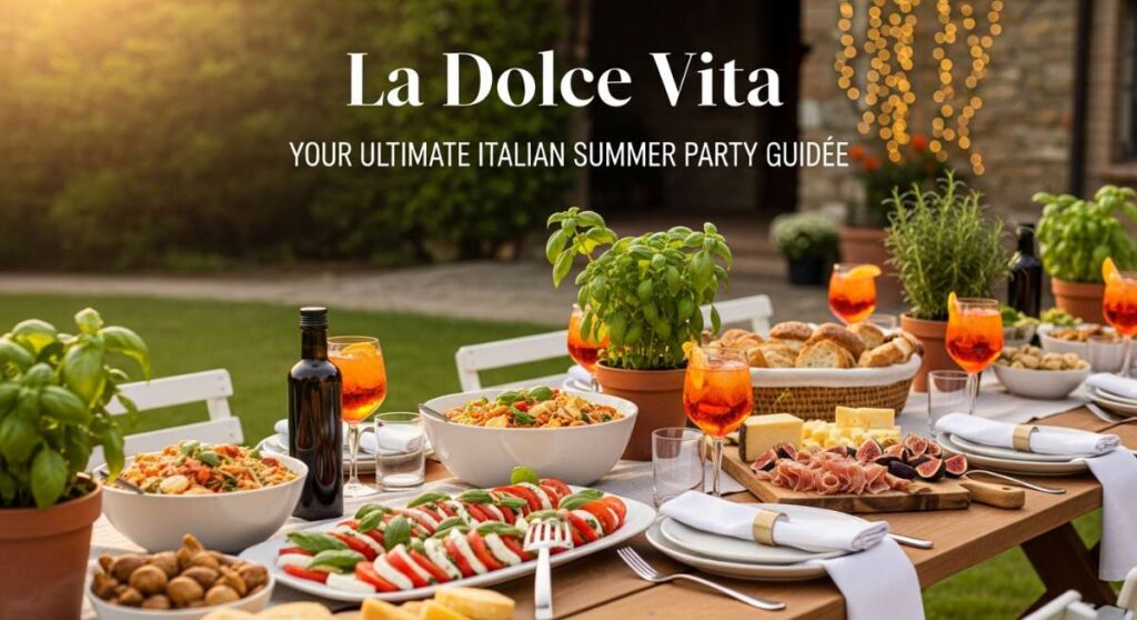 featured: la dolce vita: your ultimate guide to hosting the perfect italian summer soirée