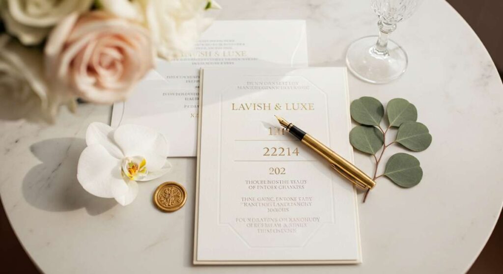 featured: lavish & luxe: breathtaking wedding trends for the discerning host