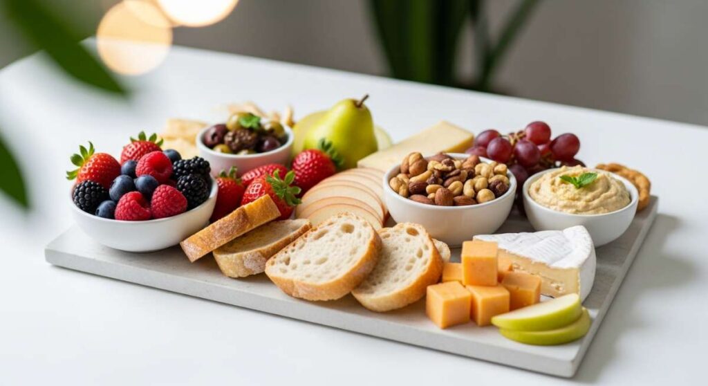 featured: lazy day aesthetic: how to build the ultimate simple food board