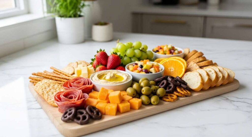 featured: lazy girl's guide to the perfect viral food board