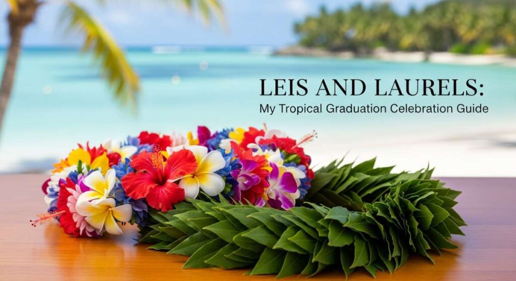 featured: leis and laurels: my tropical graduation celebration guide