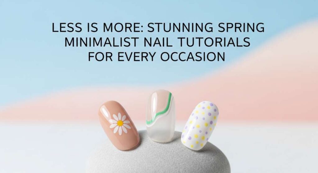 featured: less is more: stunning spring minimalist nail tutorials for every occasion